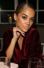 JASMINE SANDERS at Pop & Suki x Nordstrom Dinner in Los Angeles 10/12/2017