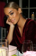 JASMINE SANDERS at Pop & Suki x Nordstrom Dinner in Los Angeles 10/12/2017