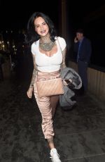 JEMMA LUCY and CHARLIE DOHERTY Night Out in Manchester 10/14/2017