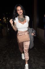 JEMMA LUCY and CHARLIE DOHERTY Night Out in Manchester 10/14/2017