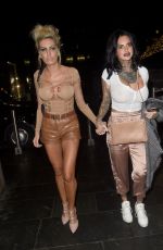 JEMMA LUCY and CHARLIE DOHERTY Night Out in Manchester 10/14/2017
