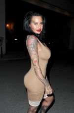 JEMMA LUCY in Tights Out and About in Manchester 10/23/2017