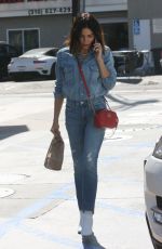 JENNA DEWAN in Denim Out and About in Los Angeles 10/17/2017