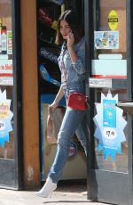 JENNA DEWAN in Denim Out and About in Los Angeles 10/17/2017