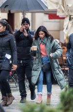 JENNA DEWAN on the Set of Berlin I Love You in Berlin 10/11/2017