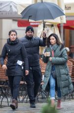 JENNA DEWAN on the Set of Berlin I Love You in Berlin 10/11/2017