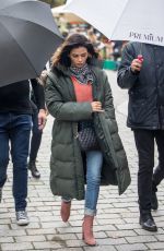 JENNA DEWAN on the Set of Berlin I Love You in Berlin 10/11/2017
