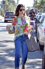 JENNA DEWAN Out for a Coffee in Studio City 10/26/2017