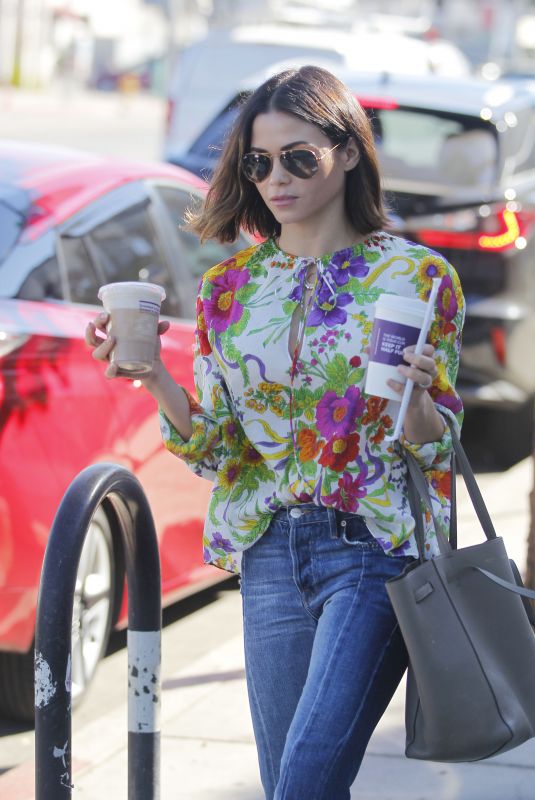 JENNA DEWAN Out for a Coffee in Studio City 10/26/2017