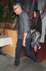 JENNIFER ANISTON and SANDRA BULLOCK at Il Piccolino Restaurant in West Hollywood 10/21/2017