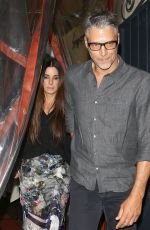JENNIFER ANISTON and SANDRA BULLOCK at Il Piccolino Restaurant in West Hollywood 10/21/2017