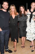 JENNIFER ANISTON at Tabitha Simmons by Jennifer Aniston Dinner in West Hollywood 10/12/2017