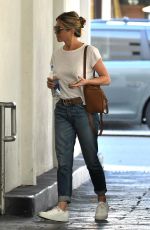 JENNIFER ANISTON Out ad About in Beverly Hills 10/17/2017