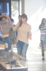 JENNIFER FLAVIN and SISTINE ROSE STALLONE Shopping at Chanel on Rodeo Drive 10/23/2017