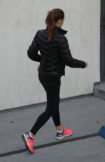 JENNIFER GARNER Arrives at a Gym in Los Angeles 10/14/2017