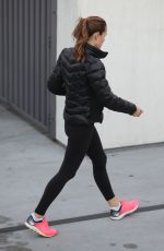 JENNIFER GARNER Arrives at a Gym in Los Angeles 10/14/2017