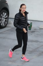 JENNIFER GARNER Arrives at a Gym in Los Angeles 10/14/2017