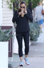 JENNIFER GARNER Out and About in Brentwood 10/10/2017
