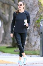 JENNIFER GARNER Out and About in Brentwood 10/10/2017