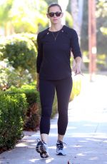 JENNIFER GARNER Out and About in Brentwood 10/23/2017