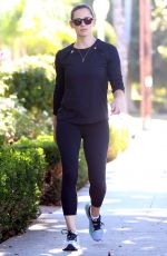 JENNIFER GARNER Out and About in Brentwood 10/23/2017