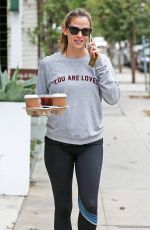 JENNIFER GARNER Out for Coffee in Los Angeles 10/30/2017