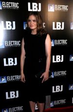 JENNIFER JASON LEIGH at LBJ Premiere in Los Angeles 10/24/2017