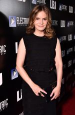 JENNIFER JASON LEIGH at LBJ Premiere in Los Angeles 10/24/2017