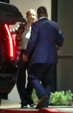 JENNIFER LAWRENCE and Darren Aronofsky Arrives at Their Hotel in Los Angeles 10/26/2017