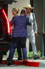 JENNIFER LAWRENCE and Darren Aronofsky Arrives at Their Hotel in Los Angeles 10/26/2017