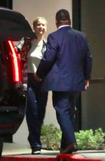 JENNIFER LAWRENCE and Darren Aronofsky Heading to a Hotel in Los Angeles 10/26/2017