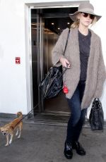 JENNIFER LAWRENCE at LAX Airport in Los Angeles 10/01/2017