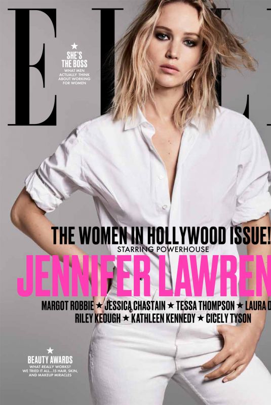 JENNIFER LAWRENCE for Elle, Women in Hollwood Issue, November 2017