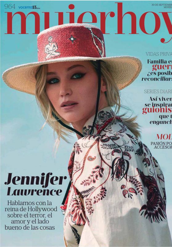JENNIFER LAWRENCE in Mujer Hoy, September 2017