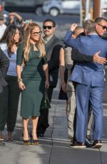 JENNIFER LOPEZ and Alex Rodriguez Arriving at Jimmy Kimmel Live 10/02/2017
