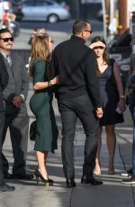 JENNIFER LOPEZ and Alex Rodriguez Arriving at Jimmy Kimmel Live 10/02/2017