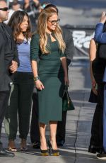JENNIFER LOPEZ and Alex Rodriguez Arriving at Jimmy Kimmel Live 10/02/2017