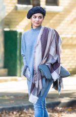 JENNIFER LOPEZ and VANESSA HUDGENS on the Set of Second Act in New York 10/27/2017
