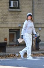 JENNIFER LOPEZ Arrives on the Set of Second Act in New York 10/27/2017