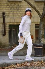 JENNIFER LOPEZ Arrives on the Set of Second Act in New York 10/27/2017