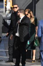 JENNIFER LOPEZ Leaves Jimmy Kimmel Live 10/02/2017