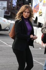 JENNIFER LOPEZ on the Set of Second Act in New York 10/23/2017