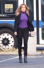 JENNIFER LOPEZ on the Set of Second Act in New York 10/23/2017