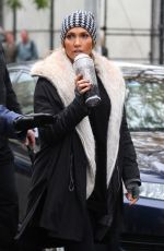 JENNIFER LOPEZ on the Set of Second Act in New York 10/26/2017