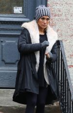 JENNIFER LOPEZ on the Set of Second Act in New York 10/26/2017