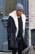 JENNIFER LOPEZ on the Set of Second Act in New York 10/26/2017