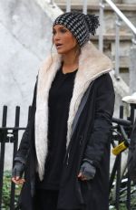 JENNIFER LOPEZ on the Set of Second Act in New York 10/26/2017