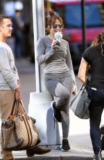 JENNIFER LOPEZ Out for Ice Cream After Workout in New York 10/20/2017