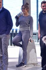 JENNIFER LOPEZ Out for Ice Cream After Workout in New York 10/20/2017