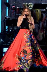 JENNIFER LOPEZ Performs at One Coice: Somos Live! a Concert for Disaster Relief in Los Angeles 10/14/2017